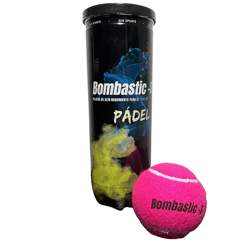 Pelotas de pádel Bombastic S Pink