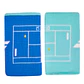 Muñequeras Reversible JB Angel/Directoire Blue - Miniatura 1