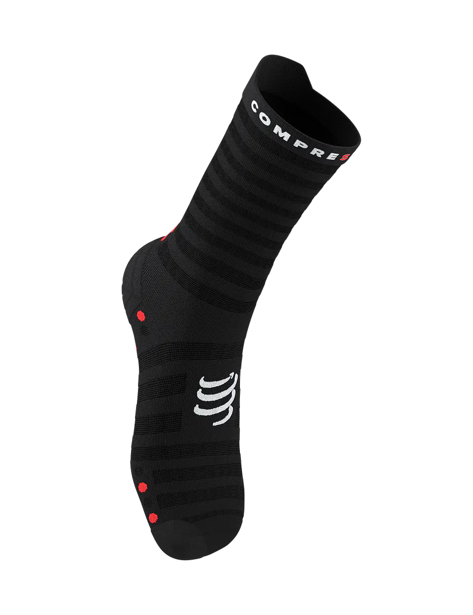 Pro Racing Socks v4.0 Ultralight Run High Black/Red 1