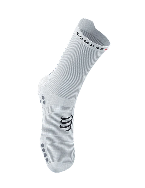 Pro Racing Socks v4.0 Ultralight Run High White Alloy 