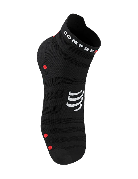 Pro Racing Socks v4.0 Ultralight Run Low - Black/Red