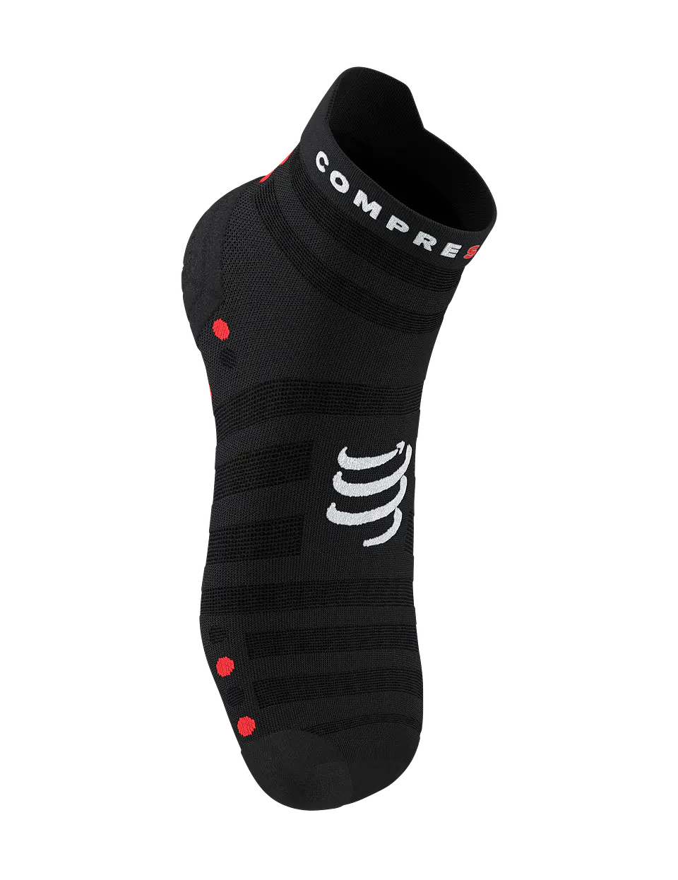 Pro Racing Socks v4.0 Ultralight Run Low - Black/Red 1