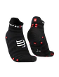 Pro Racing Socks v4.0 Ultralight Run Low - Black/Red - Miniatura 3