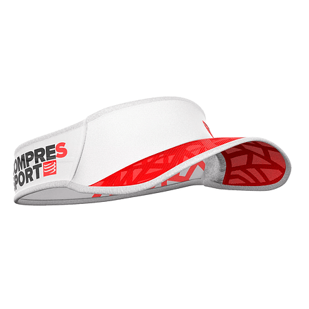 Visera Ultralight Spiderweb Rojo Blanco