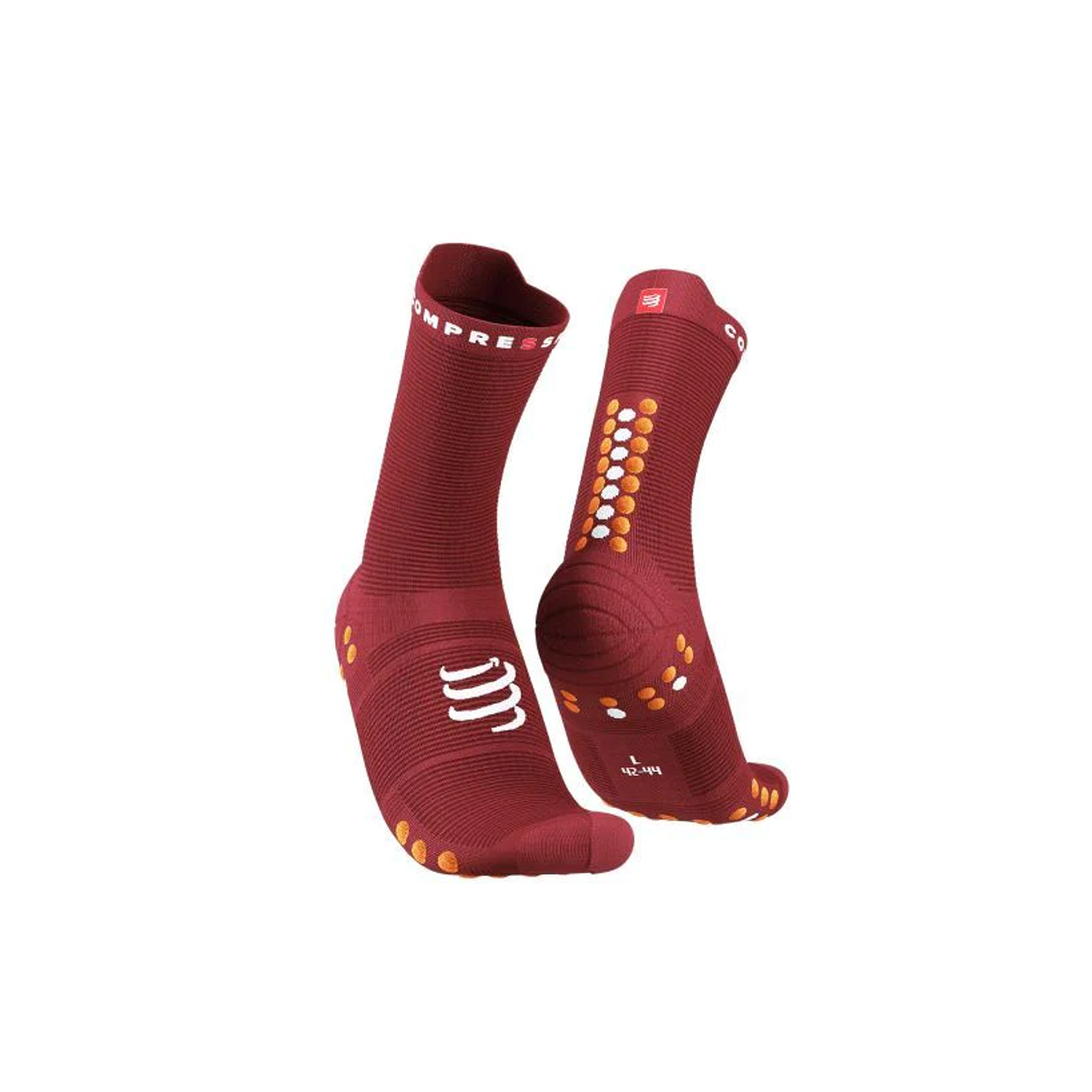 Pro Racing Socks v4.0 Ultralight Run High SPD Apple/DK Cheddar