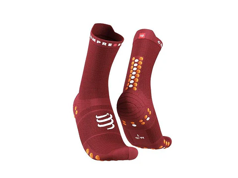 Pro Racing Socks v4.0 Ultralight Run High SPD Apple/DK Cheddar