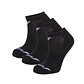 Invisible 3 Pairs Pack Negro - Miniatura 1
