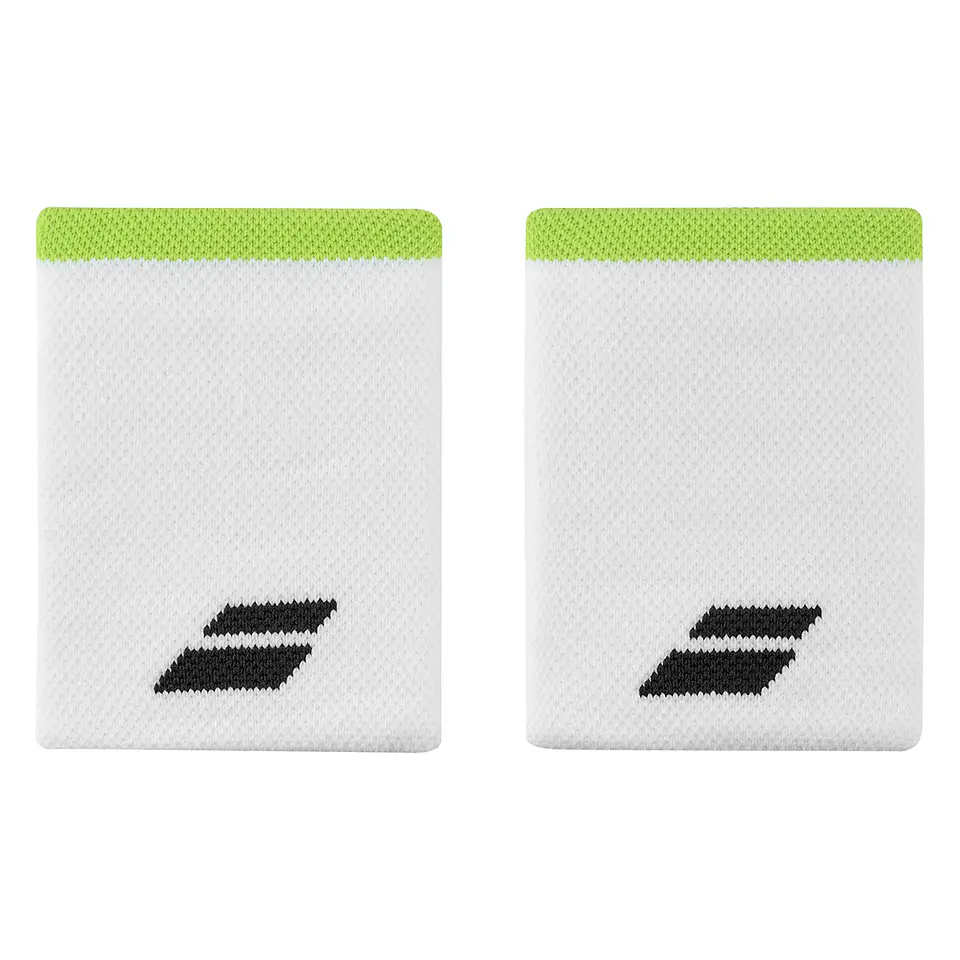 Babolat Muñequera Logo Jumbo Blanco/Aero 1