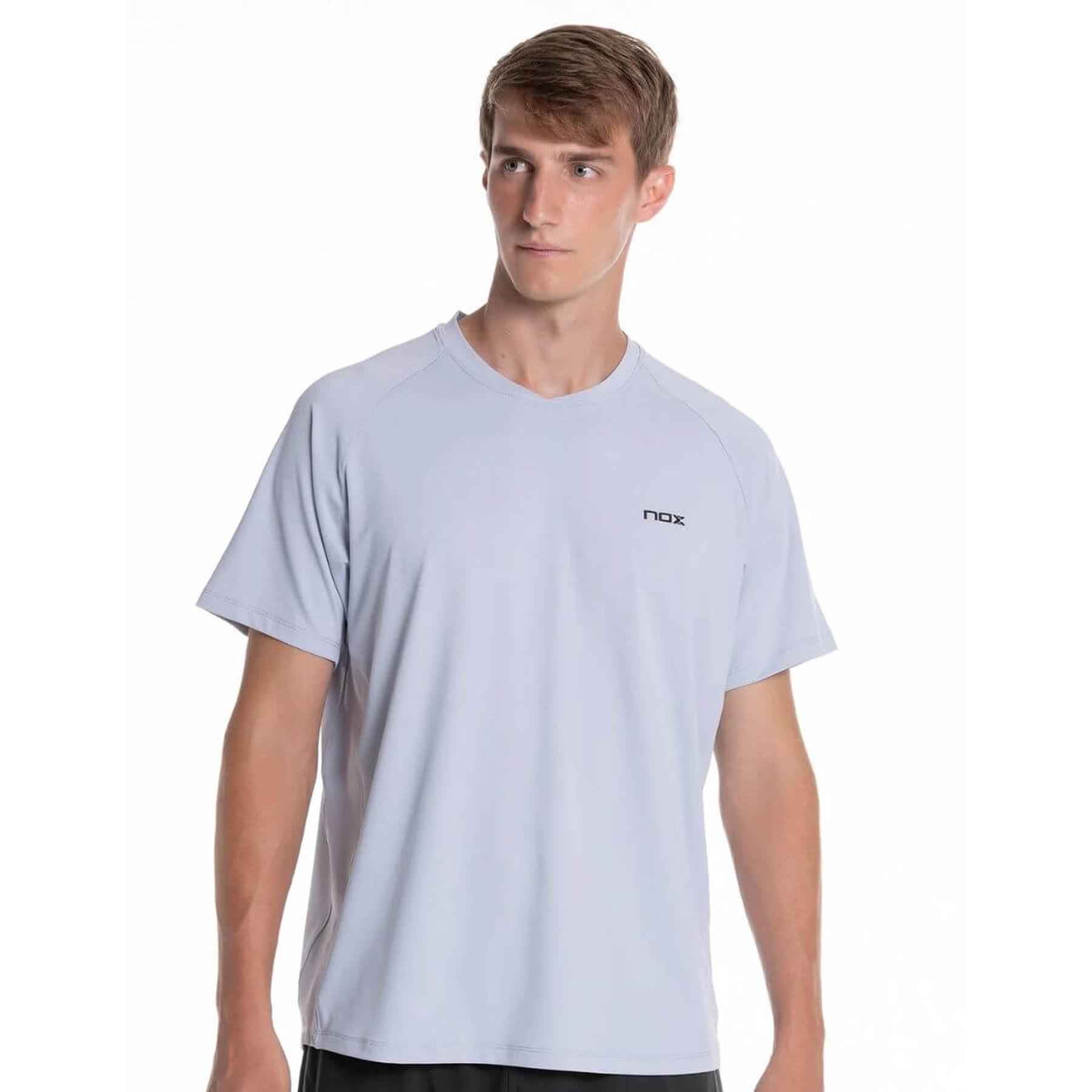 Camiseta Pádel Mujer PRO - REGULAR light grey – NOX