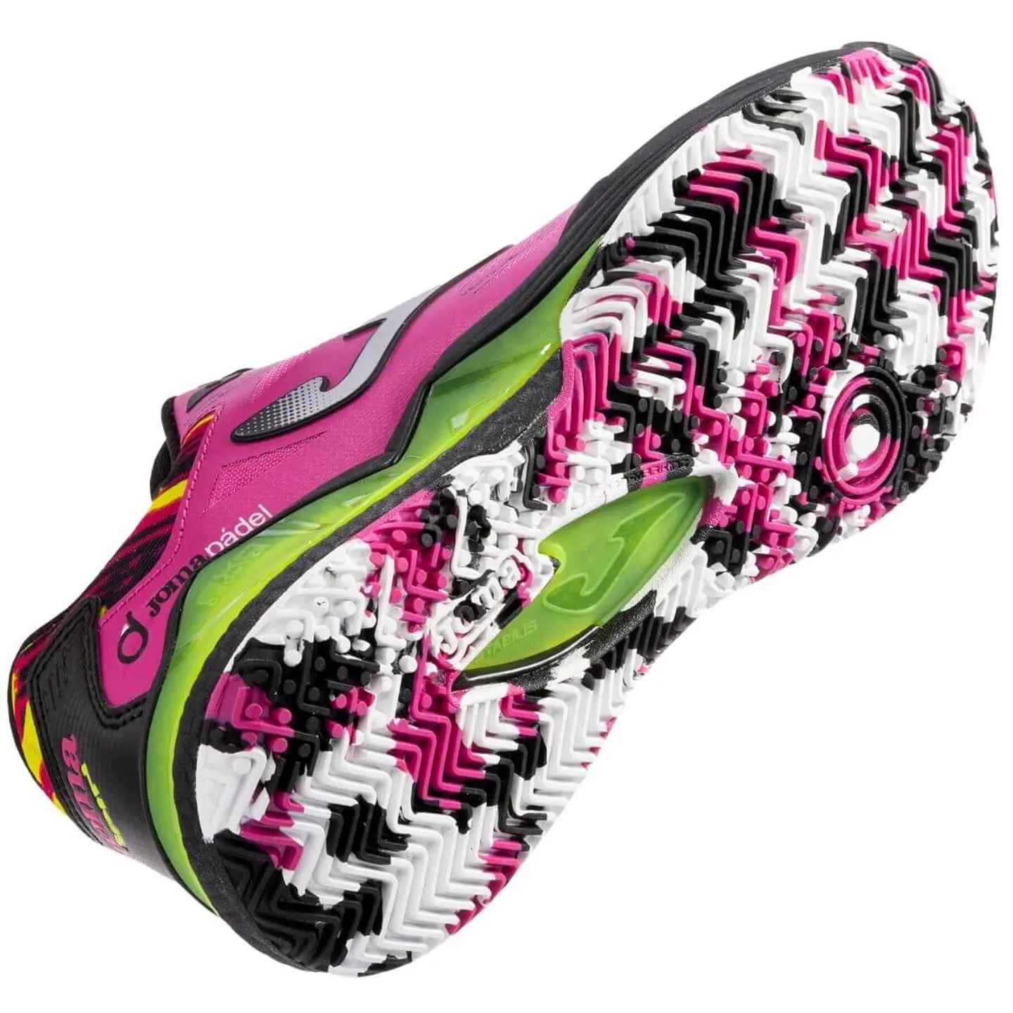 Zapatilla Joma Spin Lady 2301 Black Fuchsia 3