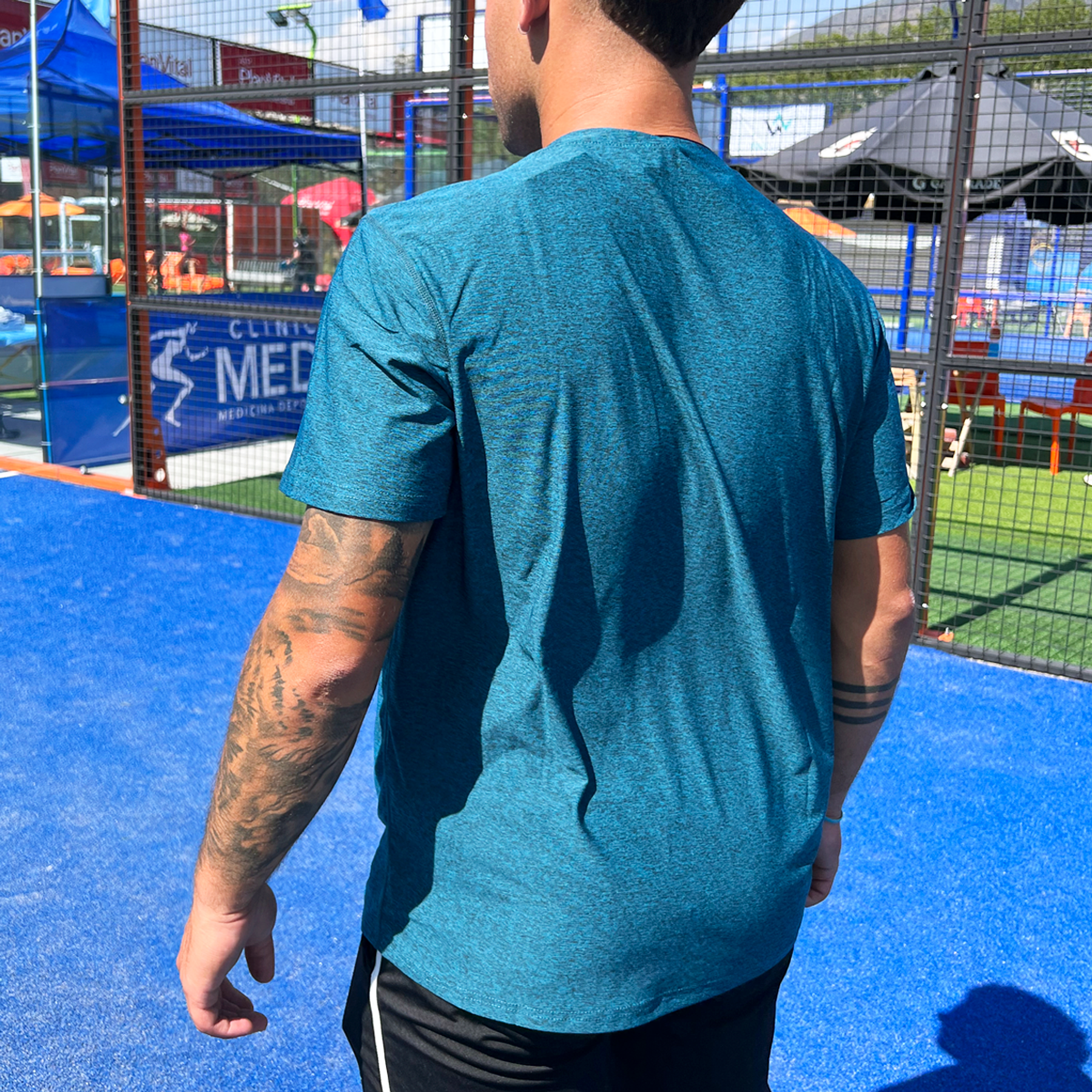 Polera Padel Partner Petroleo