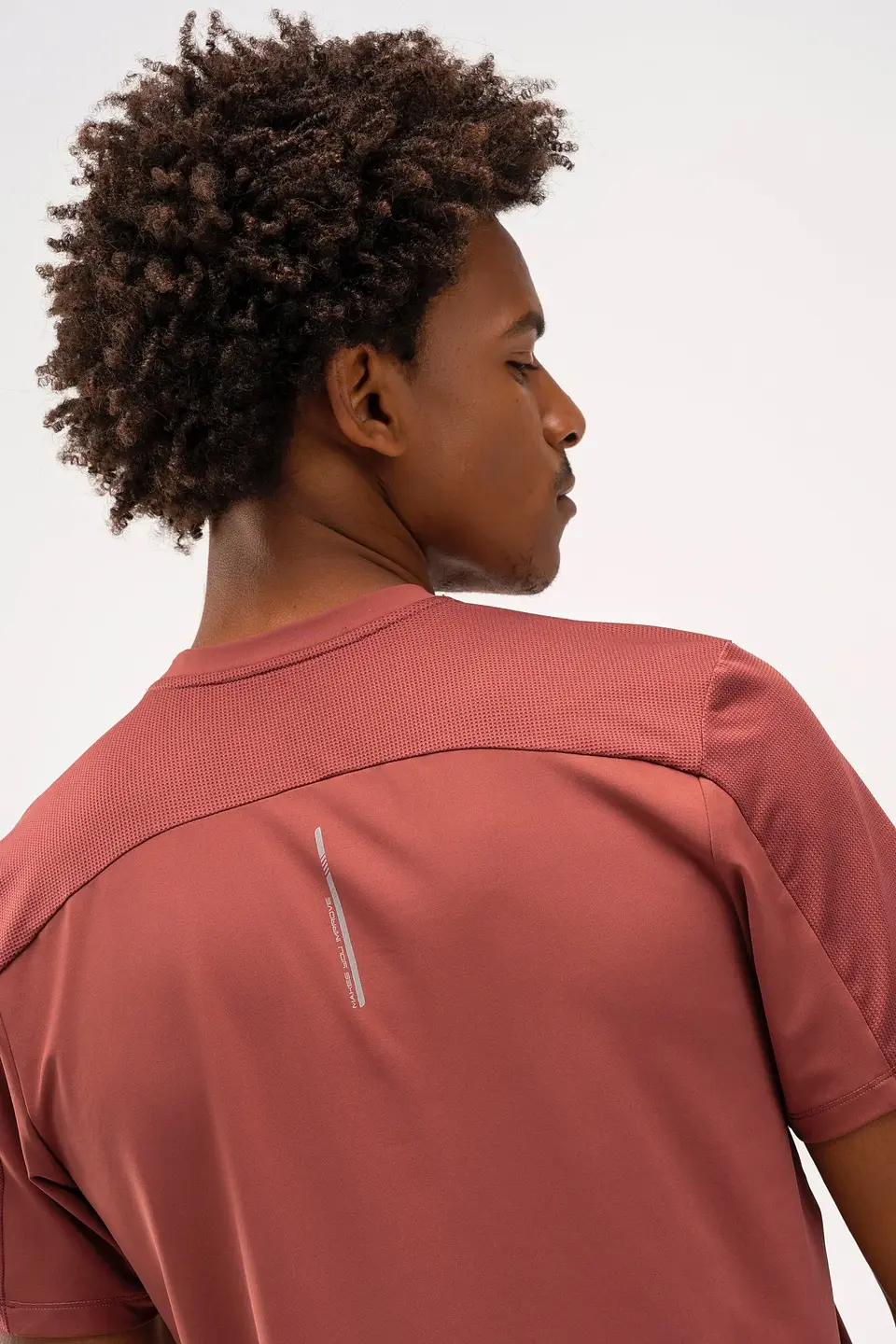 Polera Nox Pro Regular Granate 4