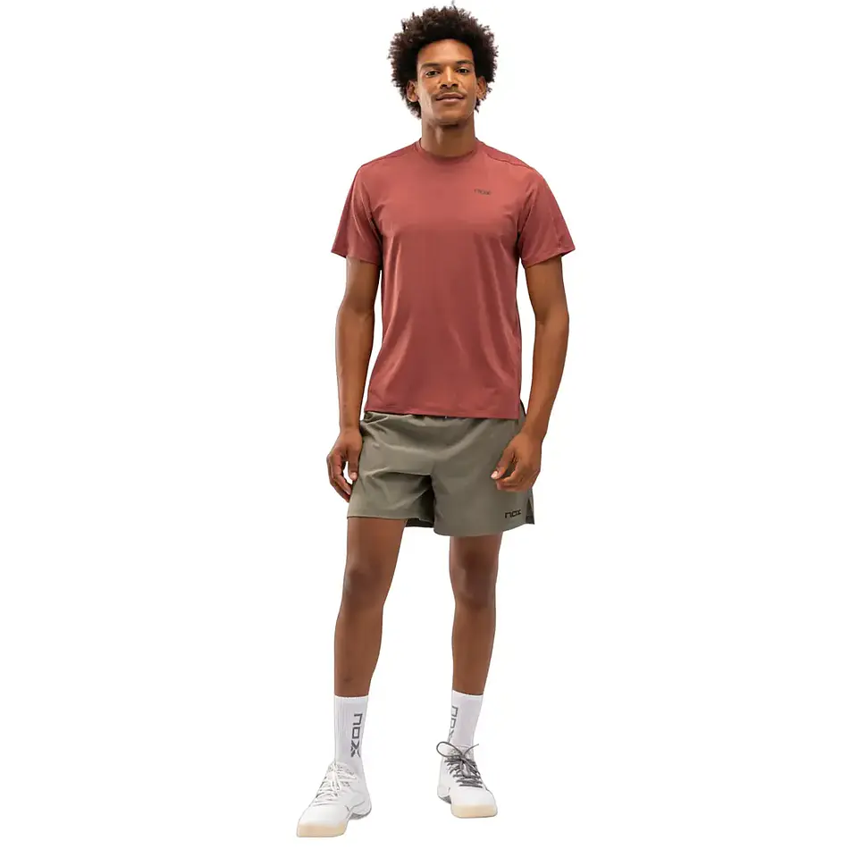 Polera Nox Pro Regular Granate 3