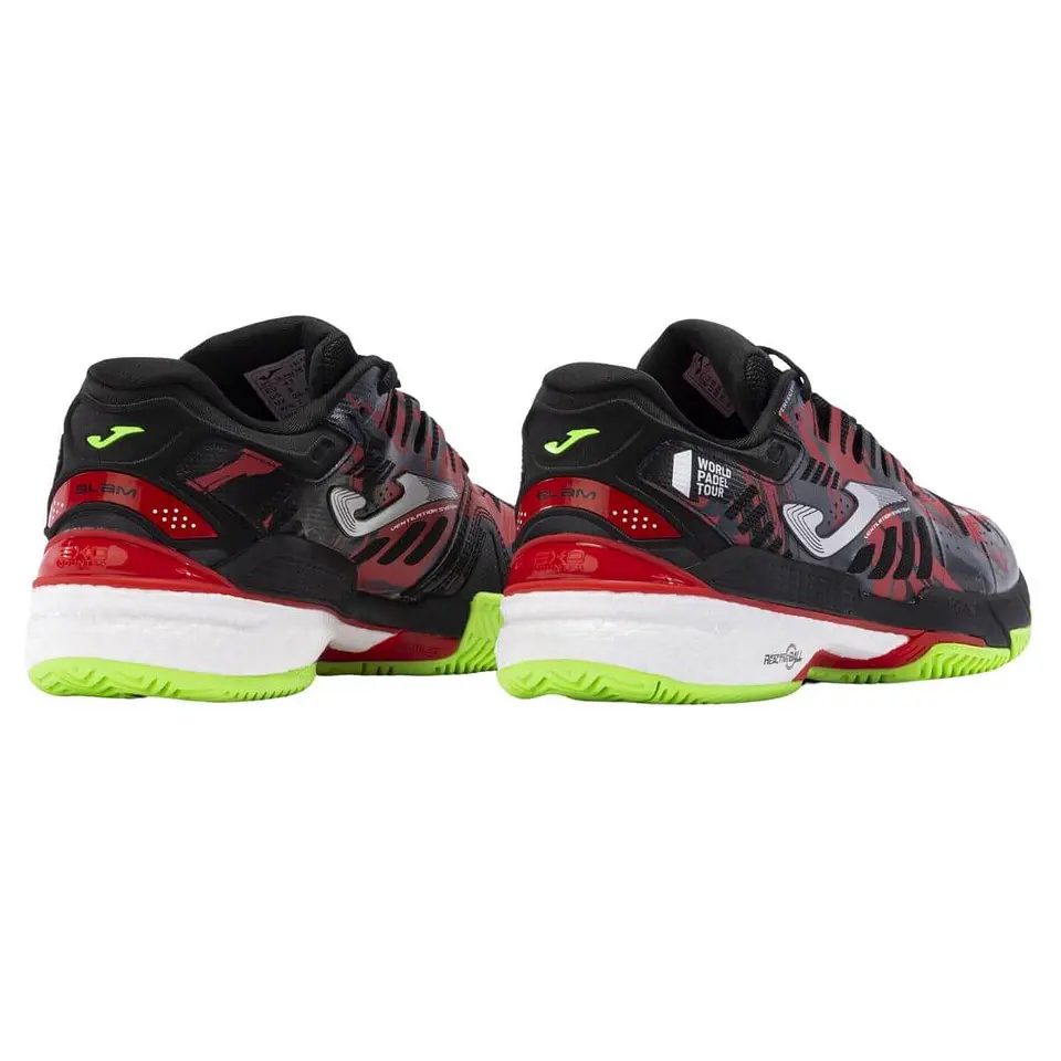 Zapatilla Joma Slam Men 2301 Black Red 5