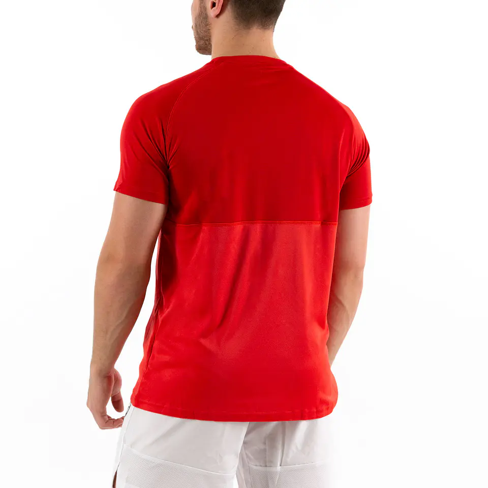 Polera Play Crew Tomato Red 3