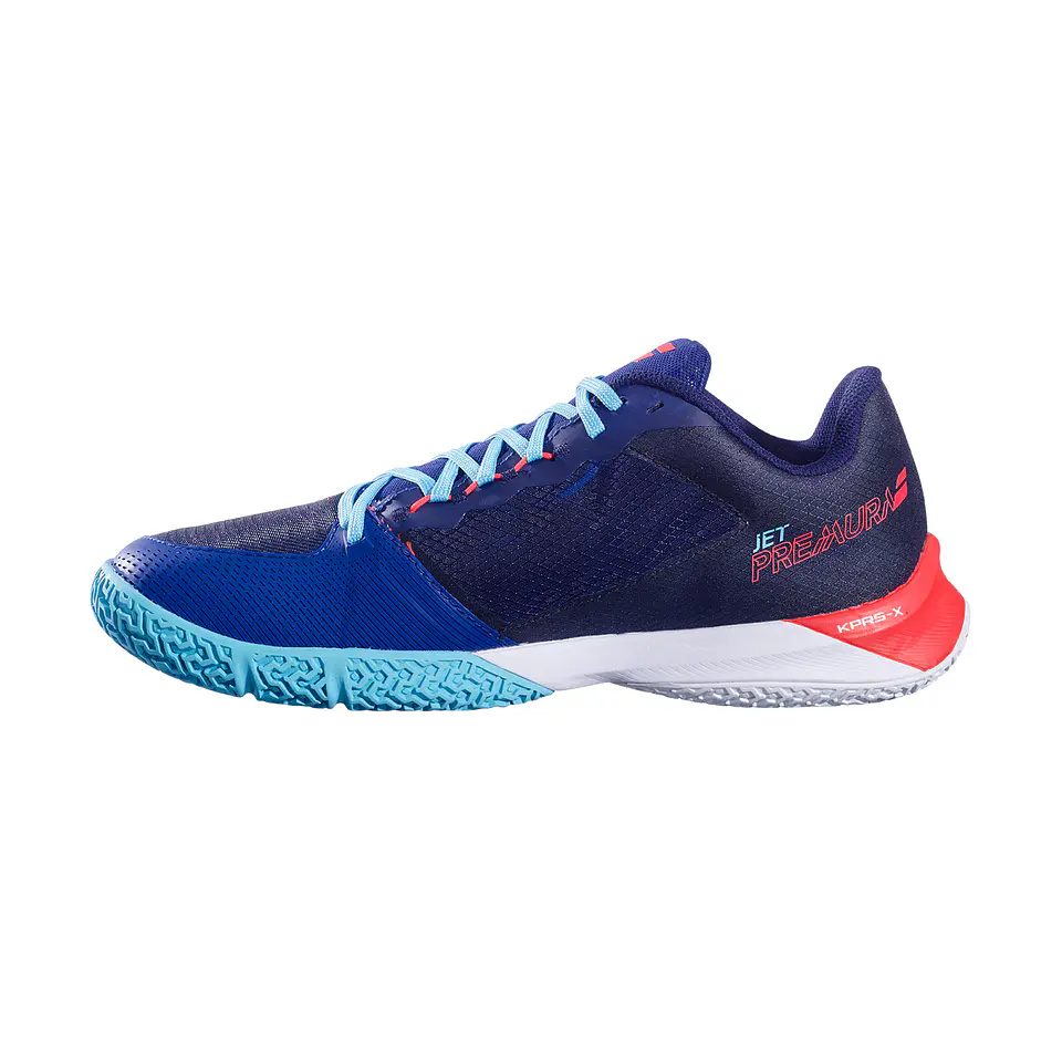 Zapatilla Babolat Jet Premura 2 Men Blue/Poppy Red 4
