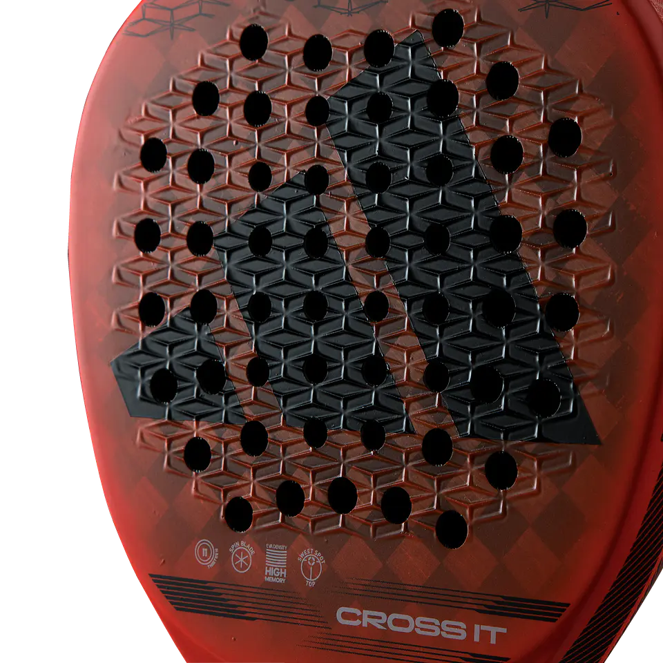 Pala de pádel Adidas Cross It Solar red 2024 7