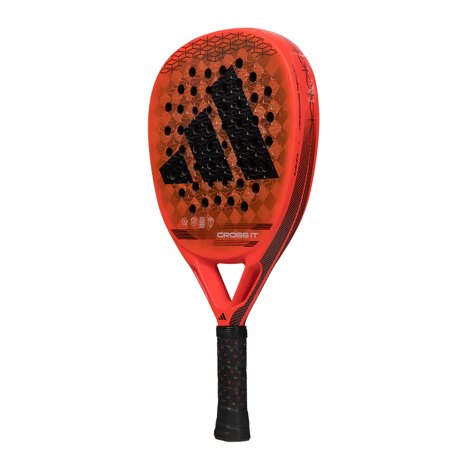 Pala de pádel Adidas Cross It Solar red 2024 3