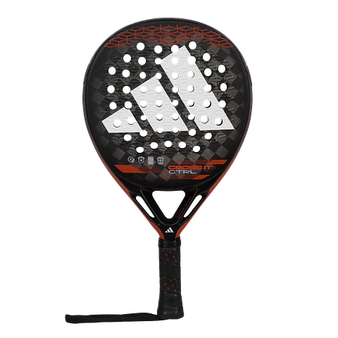 Pala de pádel Adidas Cross It Ctrl Black Solar Red 2024