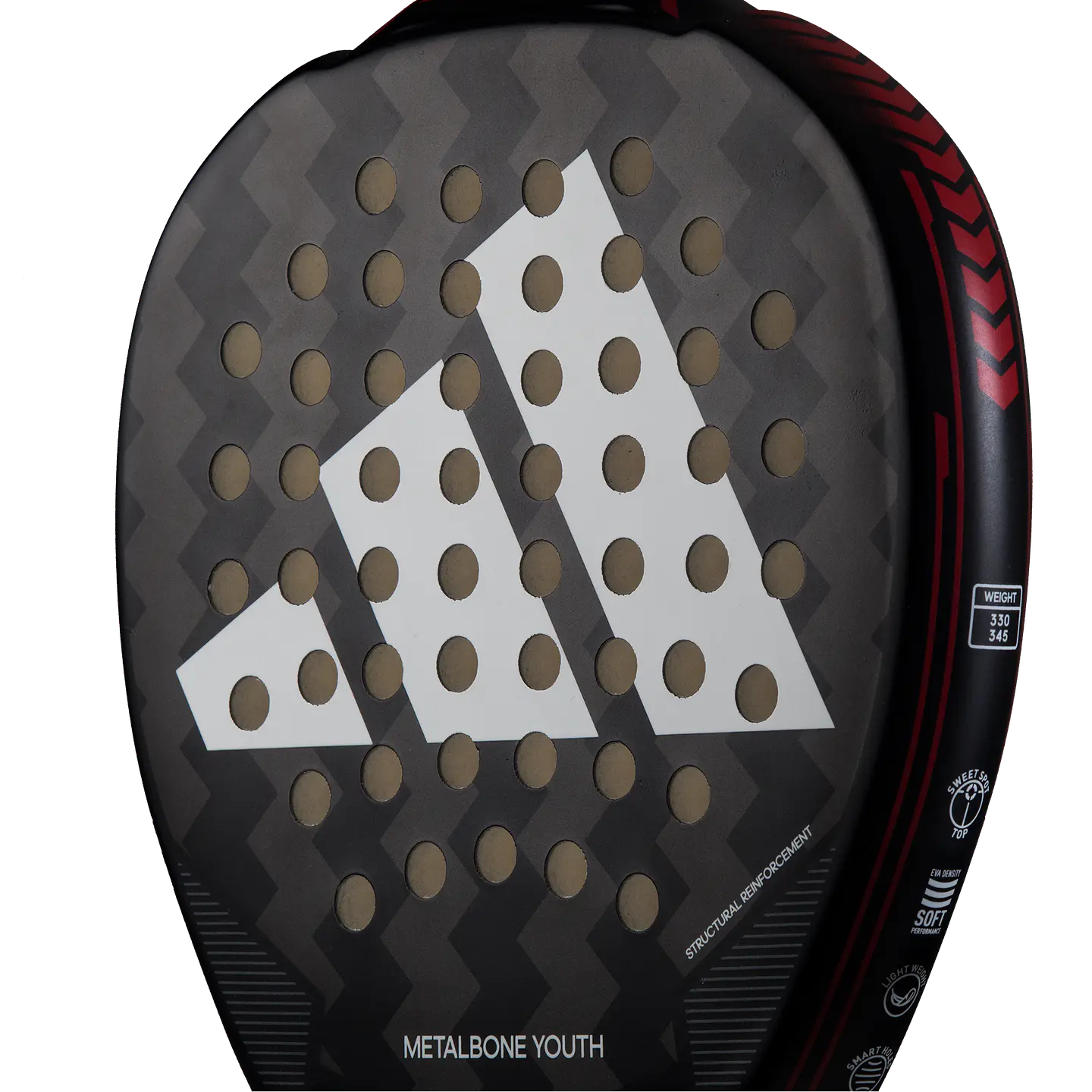 Adidas Metalbone Youth 3.3 Black Red 24 7