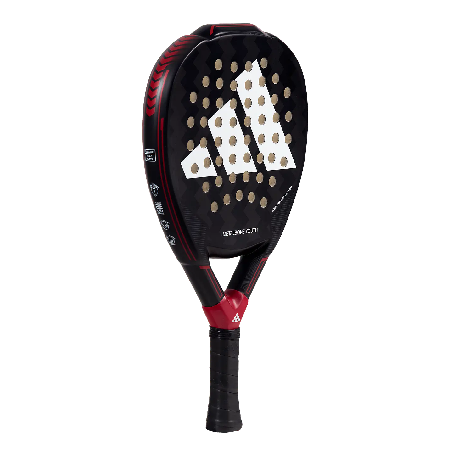 Adidas Metalbone Youth 3.3 Black Red 24 2