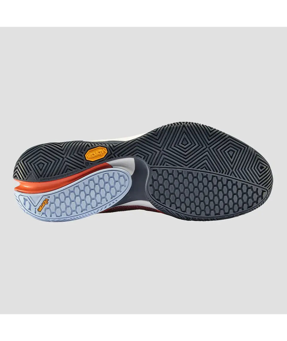 Zapatilla de pádel Bullpadel Hack Vibram 24V Calabaza Pumpkin 3