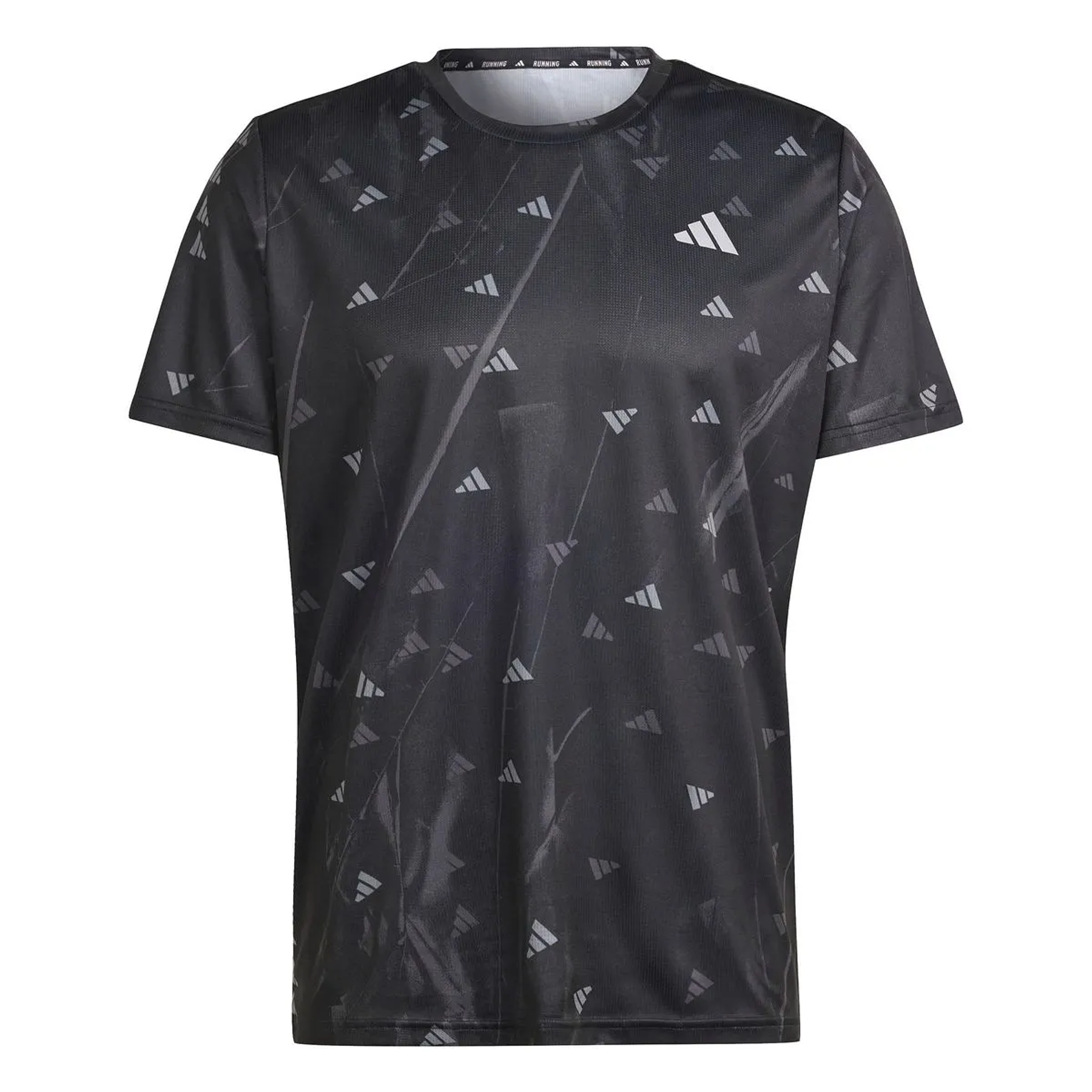 Polera Run IT BL Tee Negro