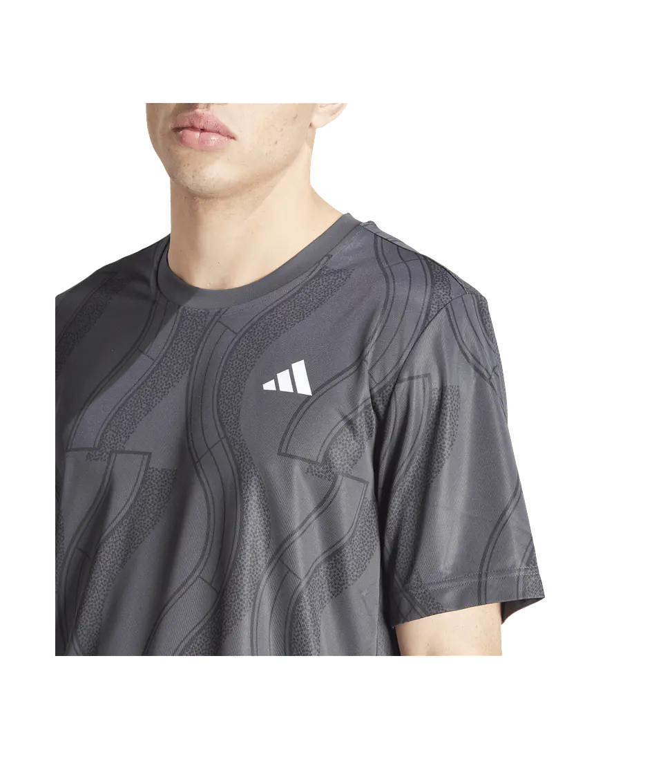 Polera Club Graph Negra 5