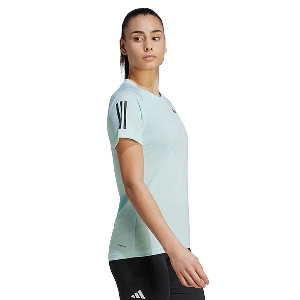 Polera Top Run It Celeste 2