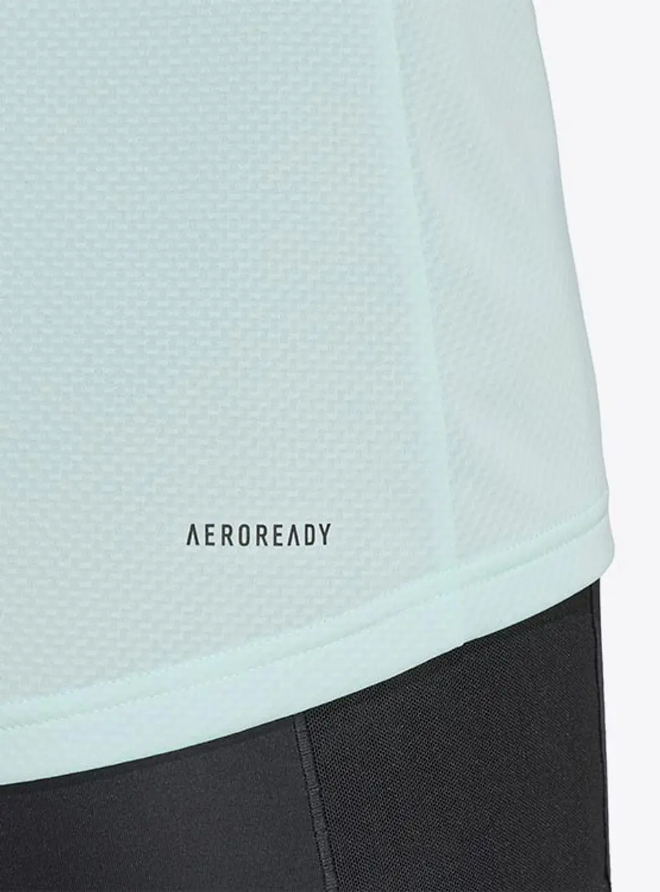 Polera Top Run It Celeste 3