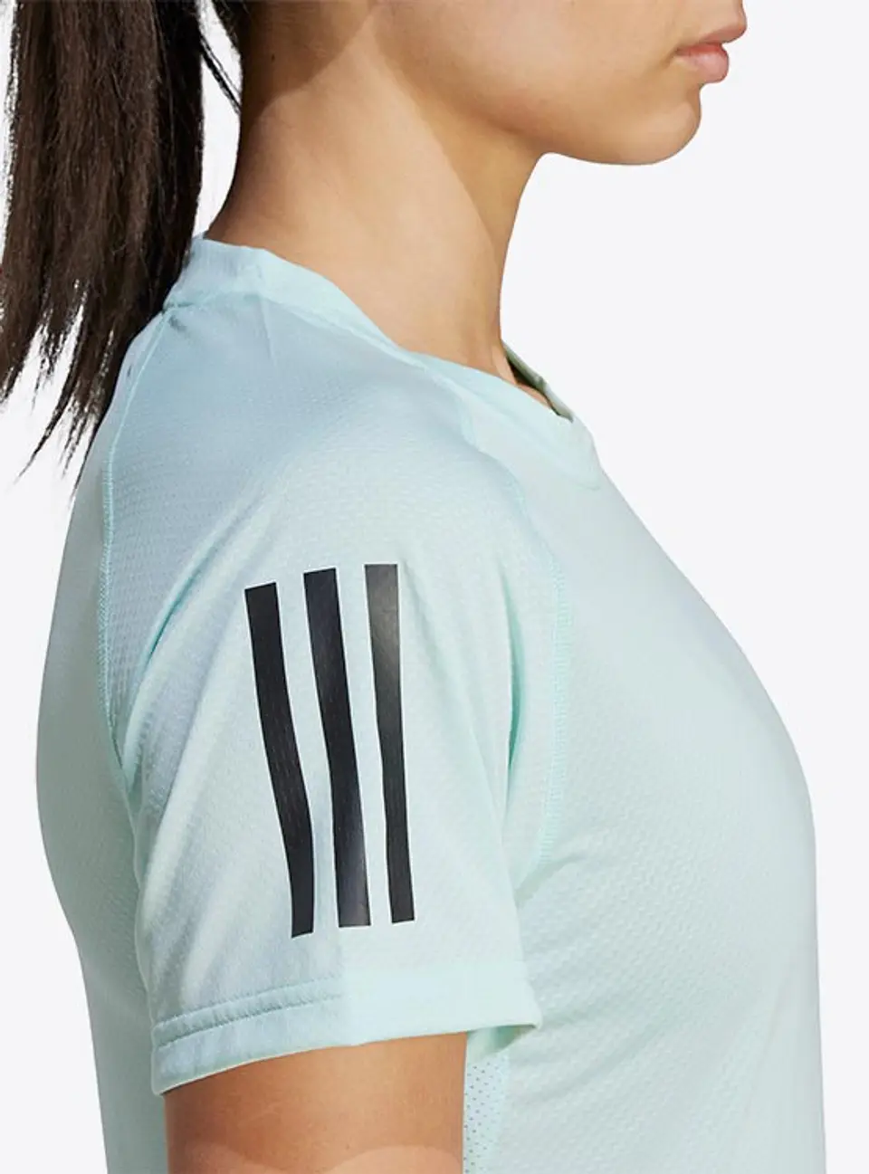 Polera Top Run It Celeste 4