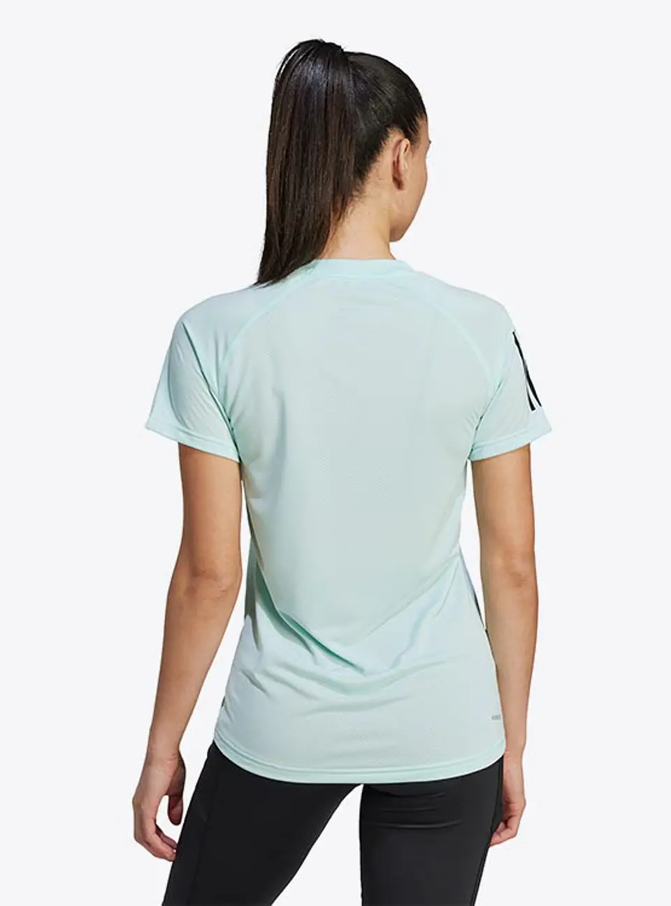Polera Top Run It Celeste 5