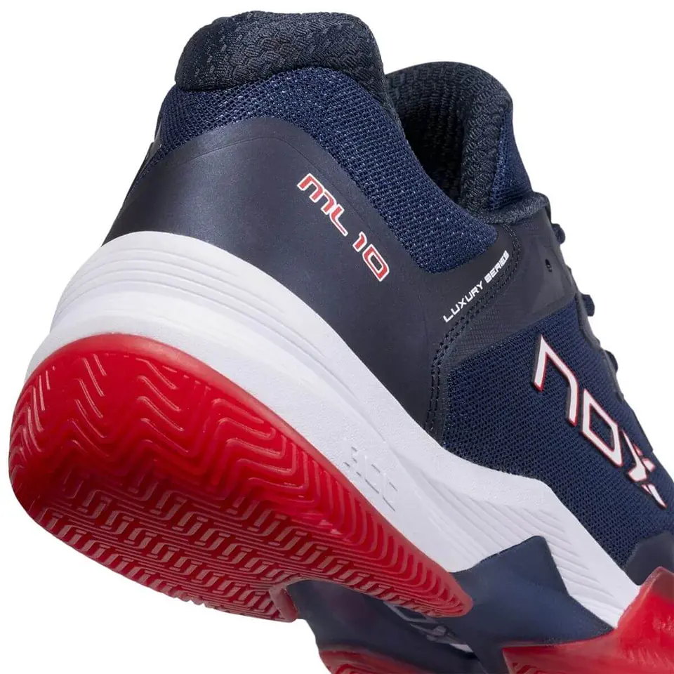 Zapatilla de pádel ML10 HEXA Blue Fiery Red 2023 11