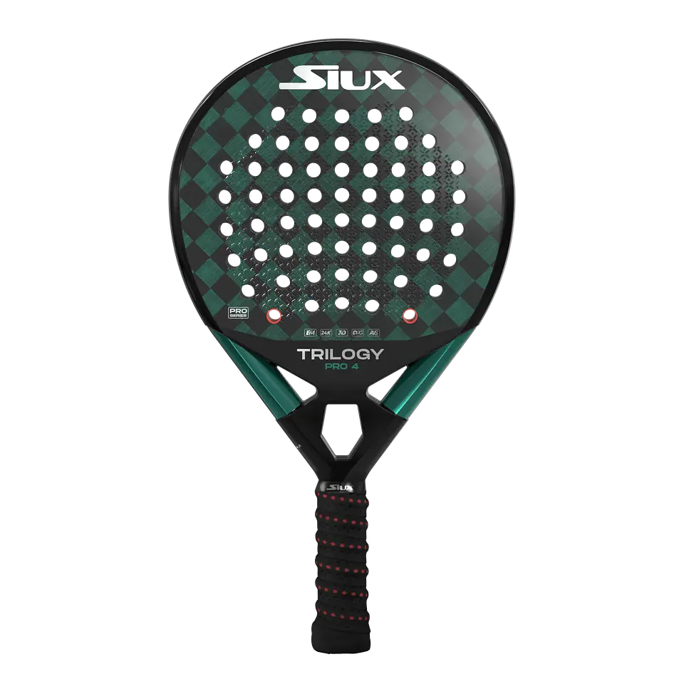 Pala de pádel Siux Trilogy 4 Control Pro Patty Llaguno 2024 1