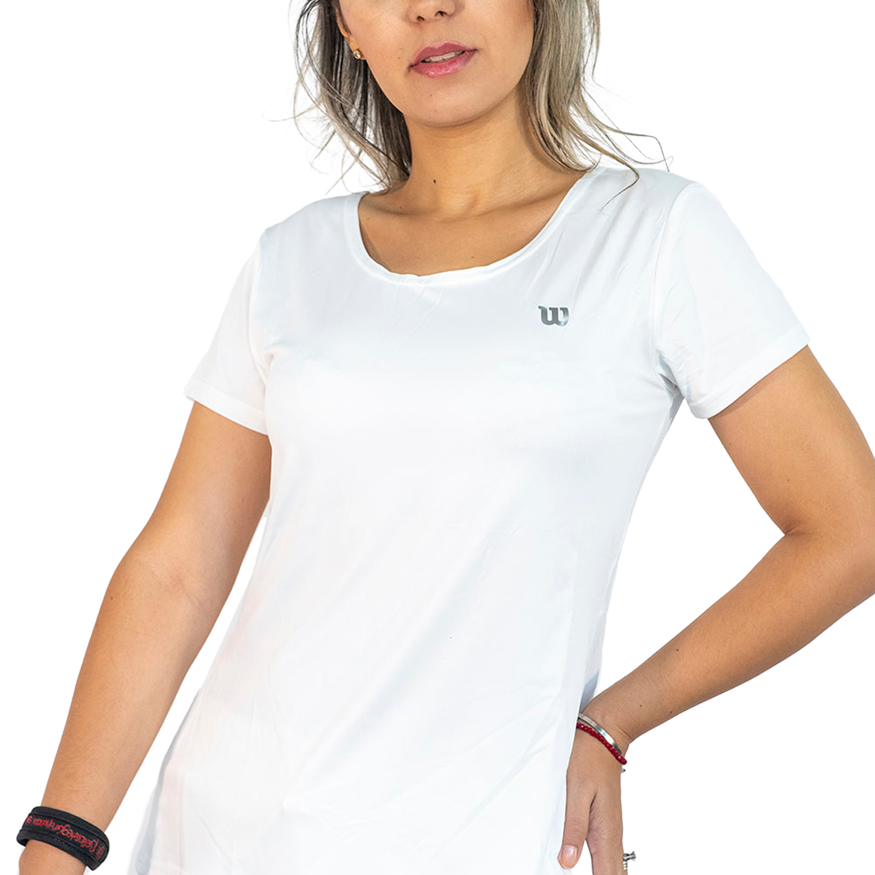 Polera Mujer T-Shirt Blanca