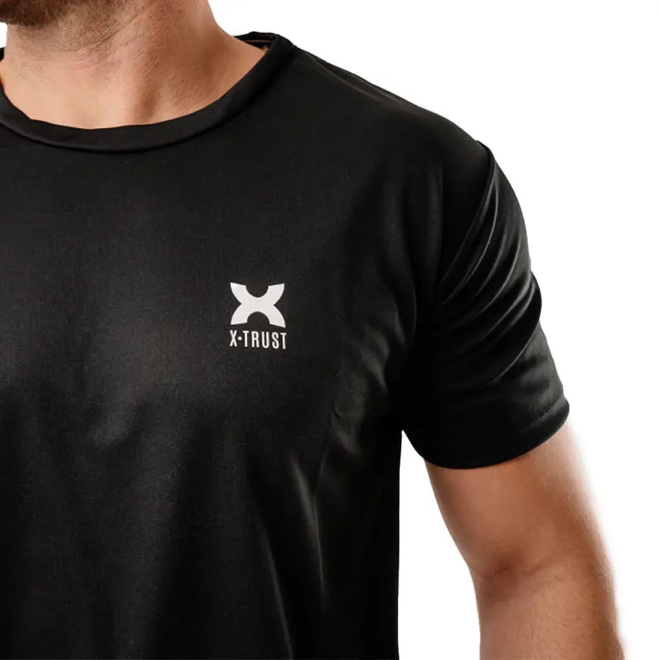 Polera Buenos Aires Negro Dryfit  3