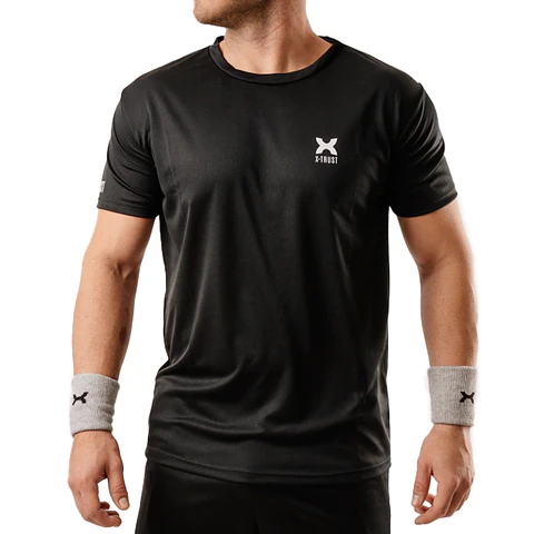 Polera Buenos Aires Negro Dryfit 