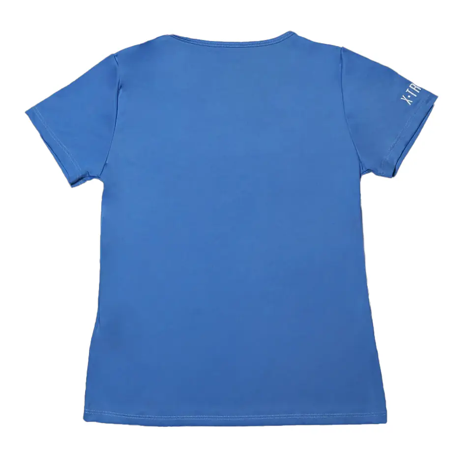 Polera Dama Buenos Aires Dryfit Celeste 2