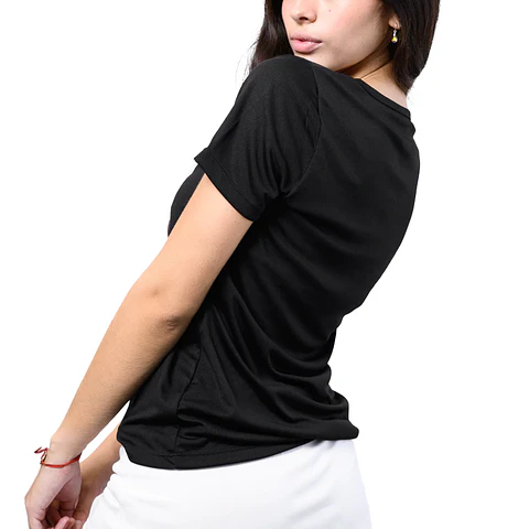 Polera Dama Buenos Aires Dryfit Negro