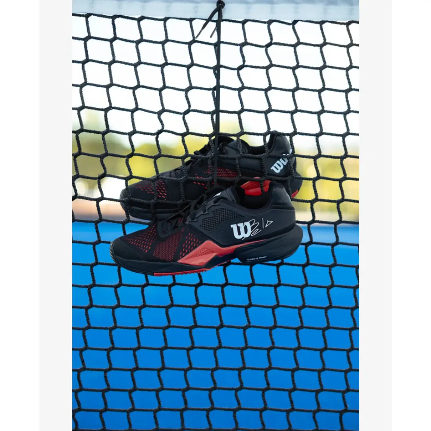 Zapatilla Wilson Bela Tour Black Red V2 7