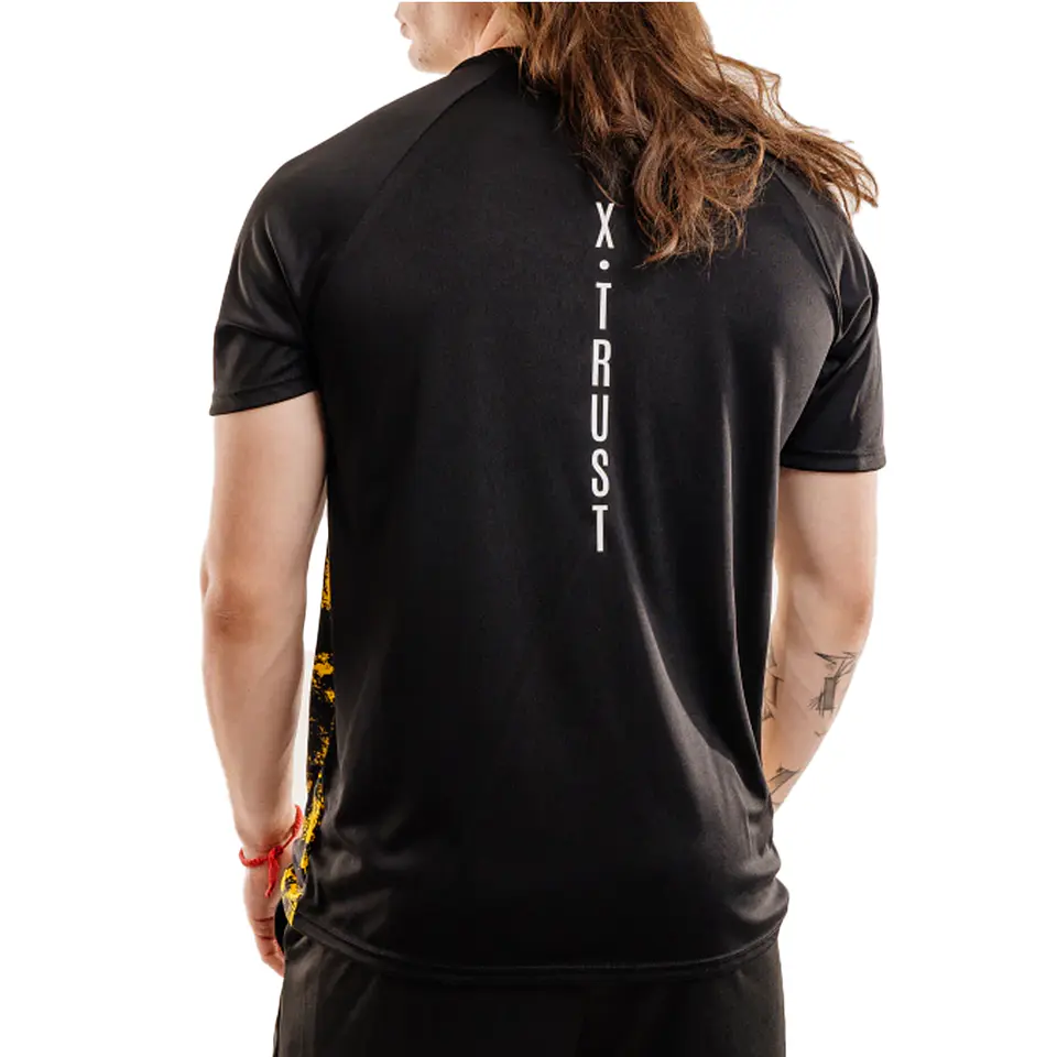 Polera Malaga Dryfit Amarillo 2