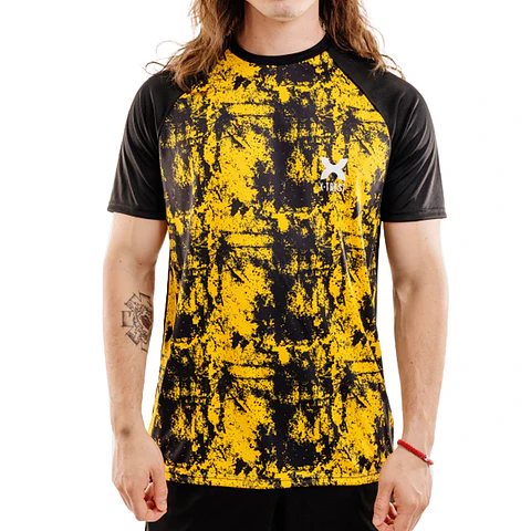 Polera Malaga Dryfit Amarillo