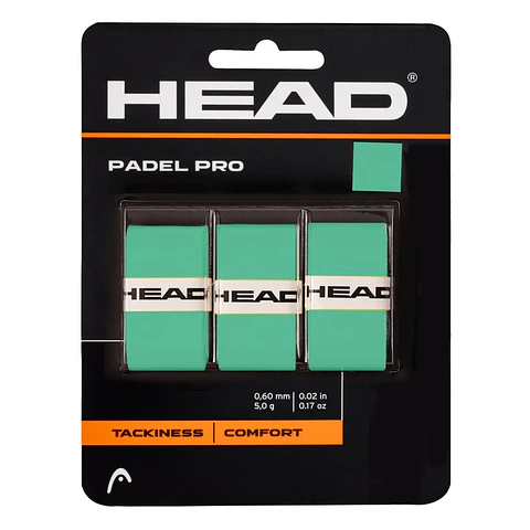 Head Overgrip Grip Padel Pro 3 pcs pack turquesa