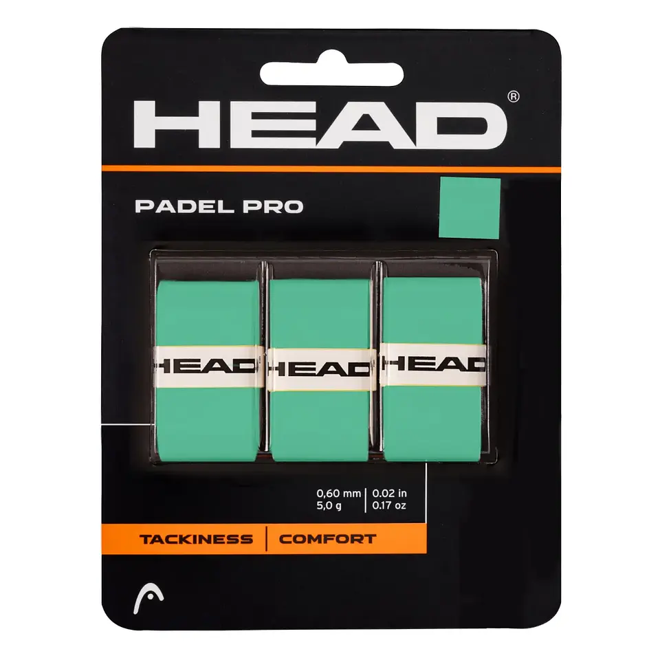 Head Overgrip Grip Padel Pro 3 pcs pack turquesa 1