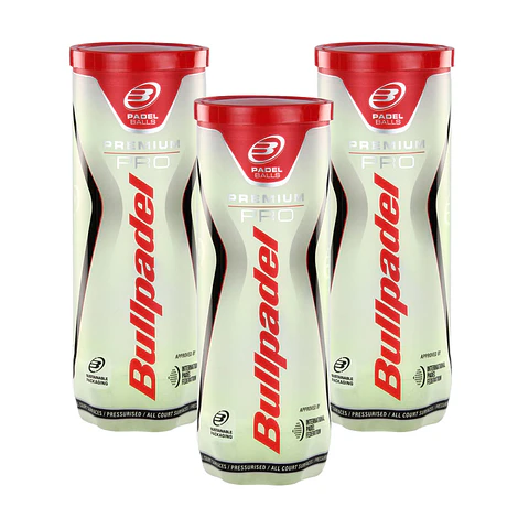 Pack de pelotas de padel Bullpadel Premium Pro