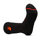 Calcetín Crew D1 Lehinde Black/Orange M24W - Miniatura 2