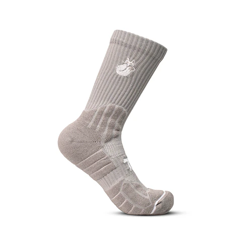 Calcetín Crew D1 Tilki Lehinde Grey/White