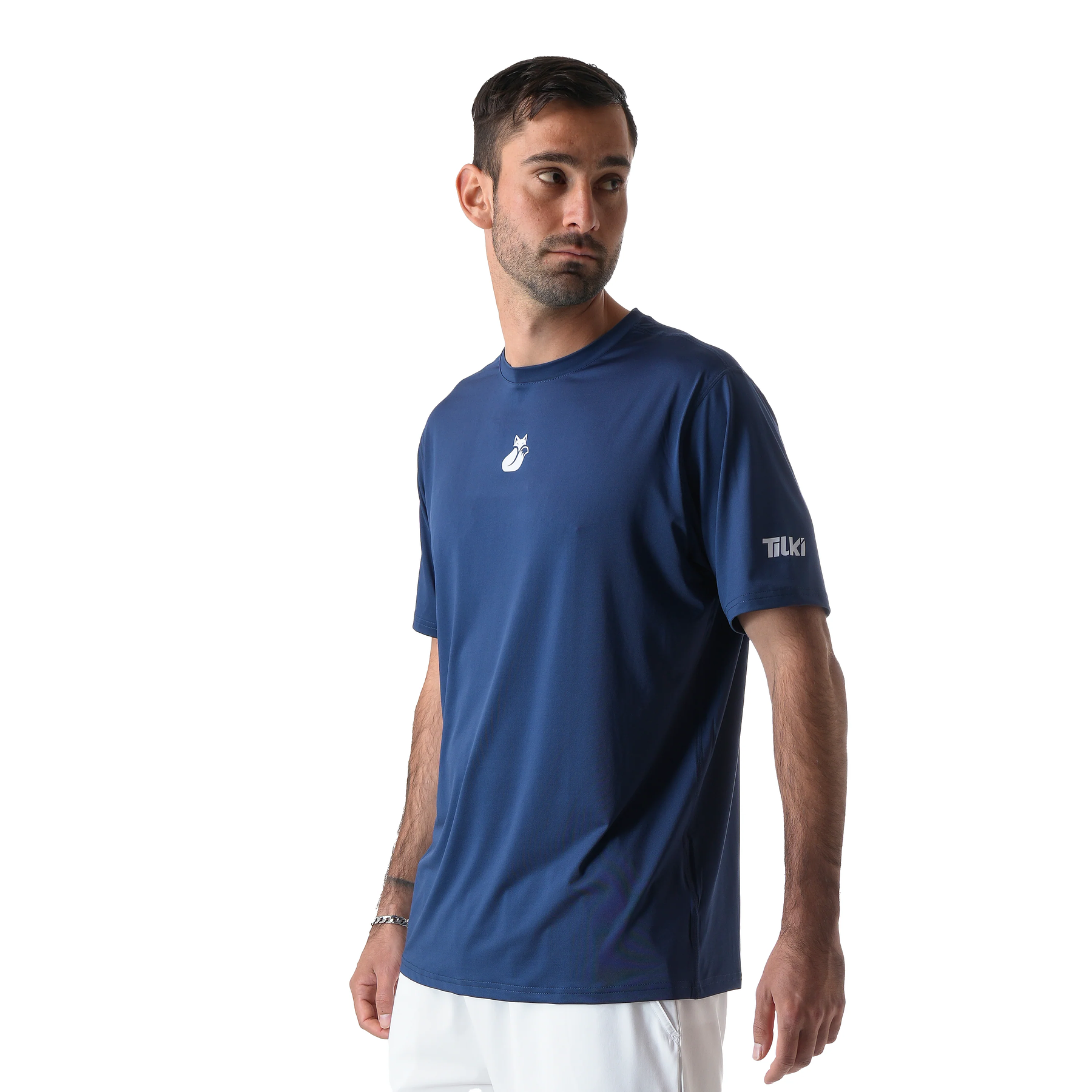 Polera M/C Poly Temel Blue M24W