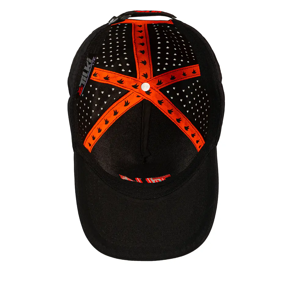 Jockey Dry Tilki Lehinde Negro naranjo 4