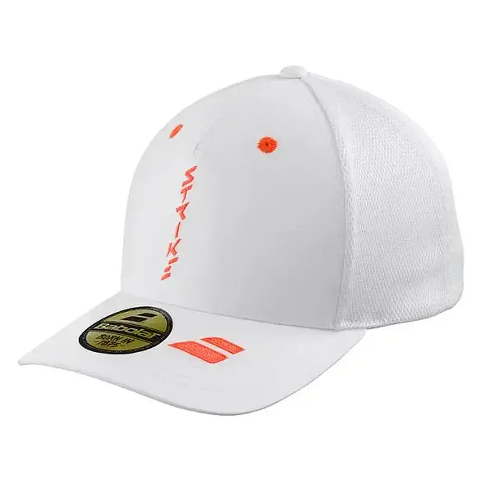 Gorro Babolat Curvo Trucker Blanco Rojo 1